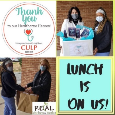 Culp, Inc. Thanks Healthcare Workers With Lunches And Gifts 02