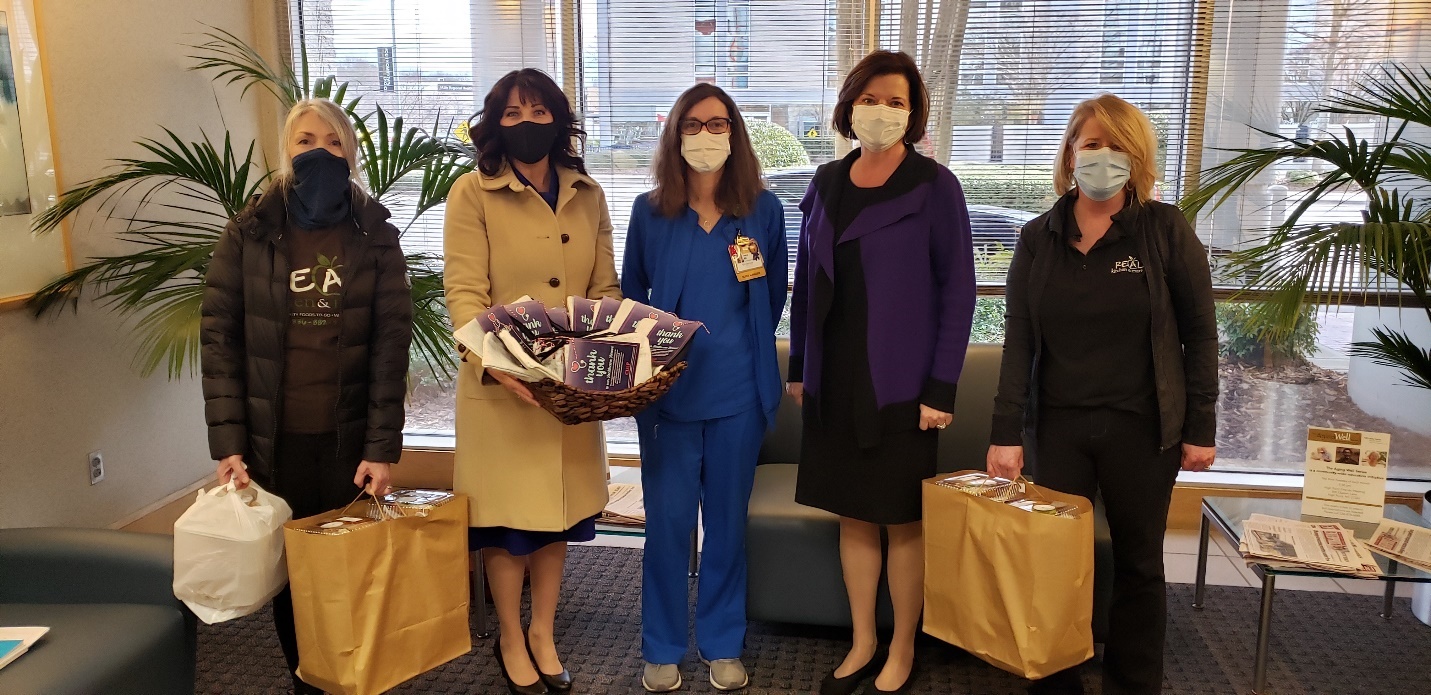 Culp, Inc. Thanks Healthcare Workers With Lunches And Gifts 06