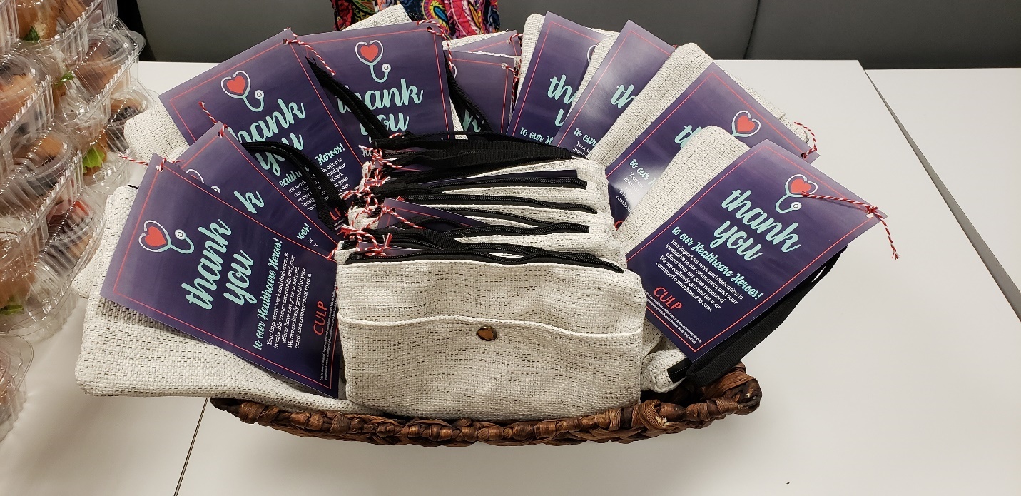 Culp, Inc. Thanks Healthcare Workers With Lunches And Gifts 07
