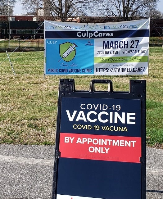 Over 600 People Receive Covid-19 Vaccination At Culp 02